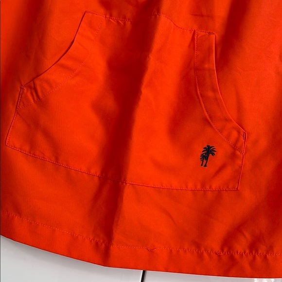 BIKINI VILLAGE Vibrant Orange Skirt Swim Cover Up Front Pocket, Size L - Picture 4 of 8